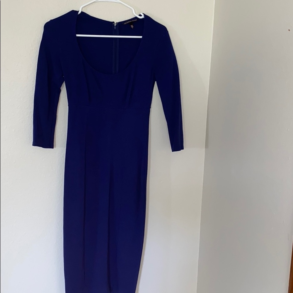 Elegant Blue Women's Dress VS